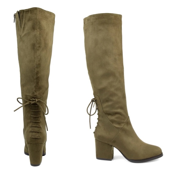 KNEE-HIGH BOOTS IN X-WIDE CALF - Picture 2 of 10